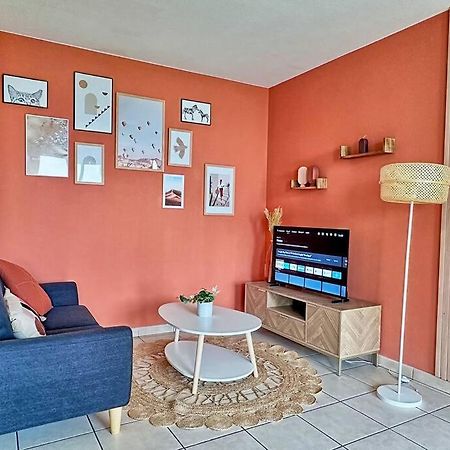 Charmant T2 Terrasse, Garage Вильорбан Екстериор снимка
